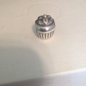 Pandora Retired Cupcake Charm